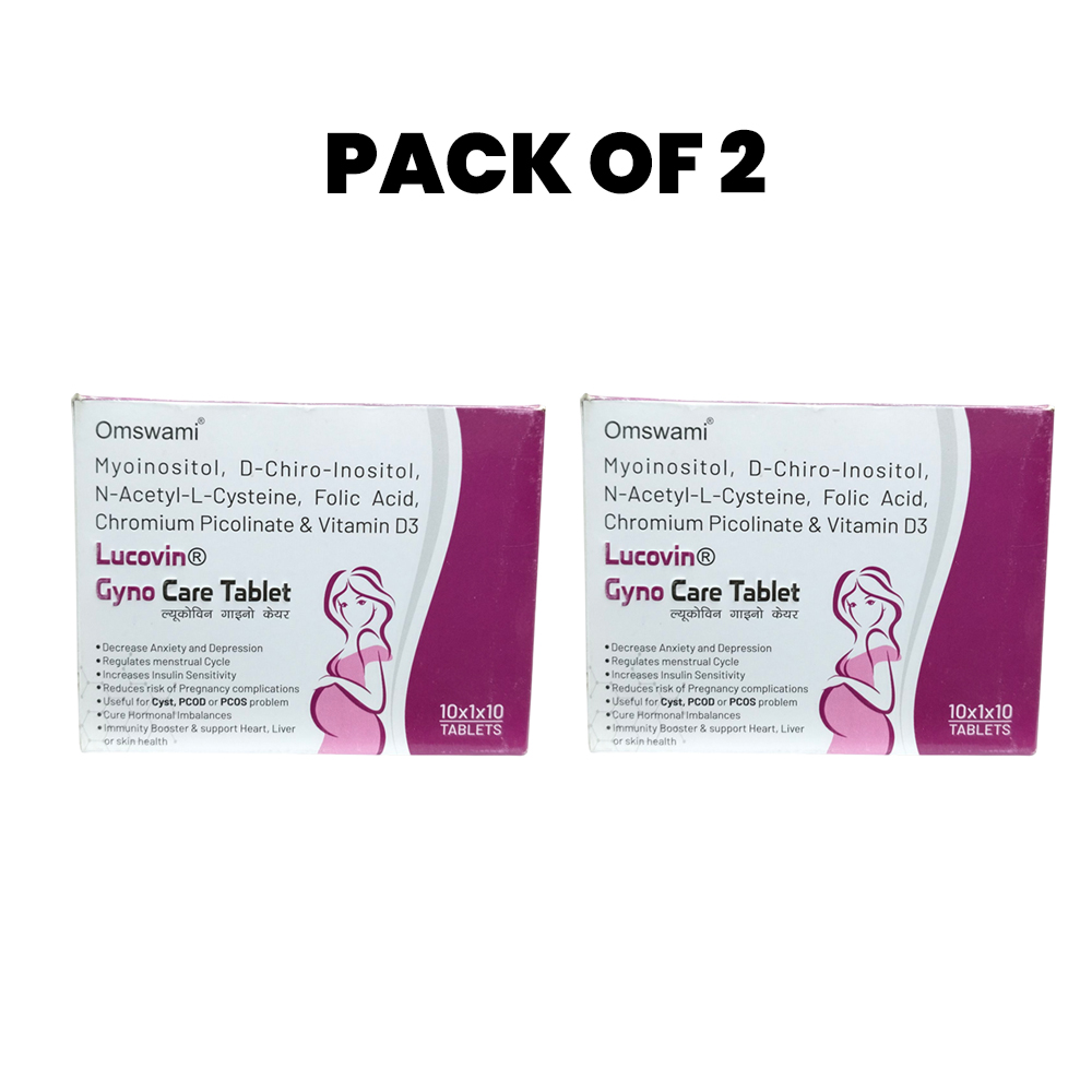 Lucovin Gyno care tablets(pack of 2)